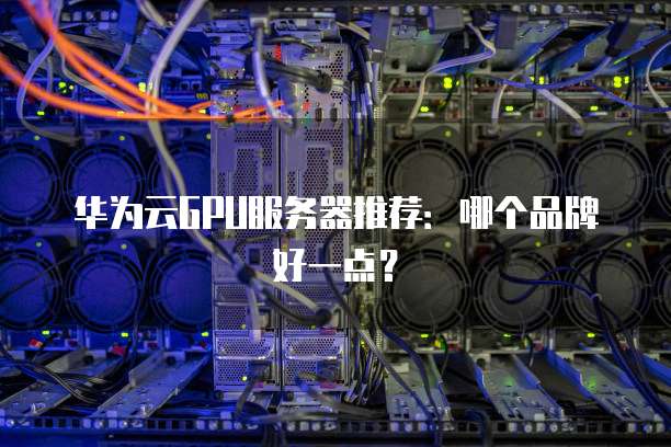 华为云GPU服务器推荐:哪个品牌好一点?