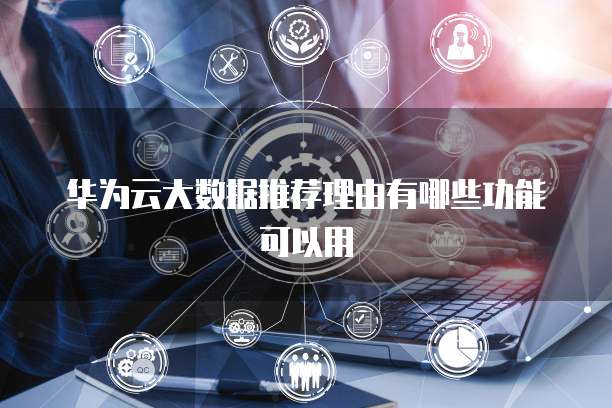 华为云大数据推荐理由有哪些功能可以用