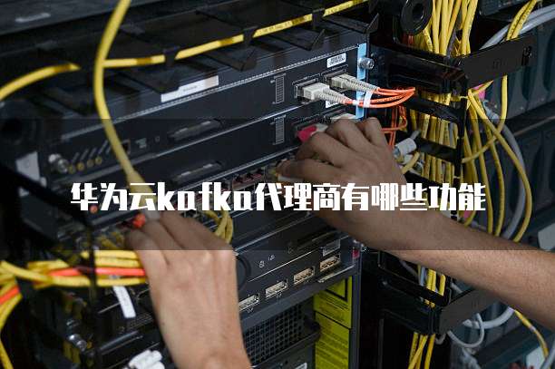 华为云kafka代理商有哪些功能