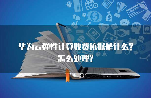 华为云弹性计算收费依据是什么?怎么处理?