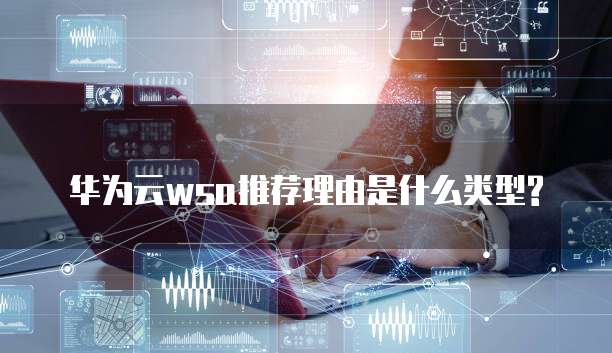 华为云wsa推荐理由是什么类型?