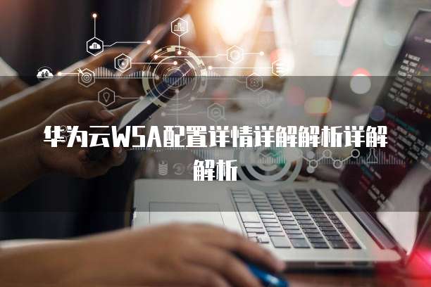 华为云WSA配置详情详解解析详解解析