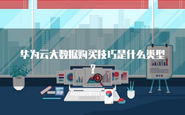 华为云大数据购买技巧是什么类型?