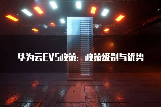 华为云EVS政策:政策级别与优势