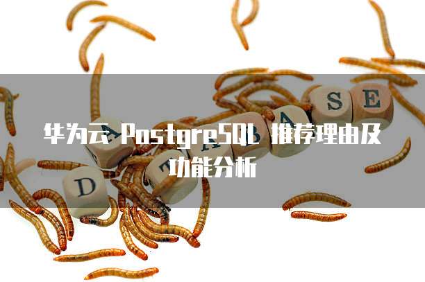 华为云 PostgreSQL 推荐理由及功能分析