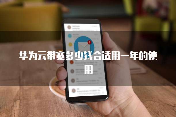 华为云带宽多少钱合适用一年的使用