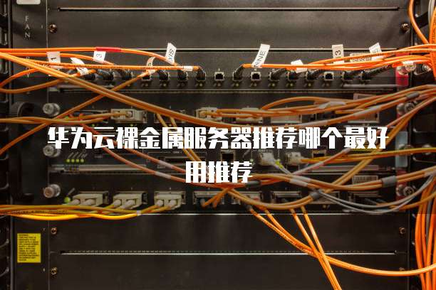 华为云裸金属服务器推荐哪个最好用推荐