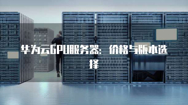 华为云GPU服务器:价格与版本选择