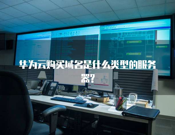华为云购买域名是什么类型的服务器?