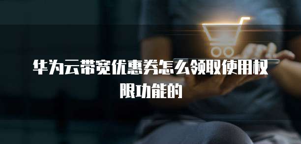 华为云带宽优惠券怎么领取使用权限功能的