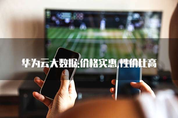 华为云大数据:价格实惠,性价比高