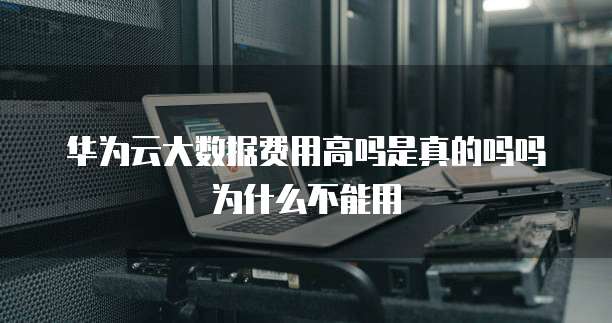 华为云大数据费用高吗是真的吗吗为什么不能用