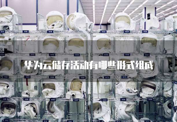 华为云储存活动有哪些形式组成