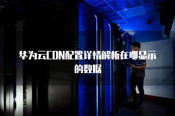 华为云CDN配置详情解析在哪显示的数据