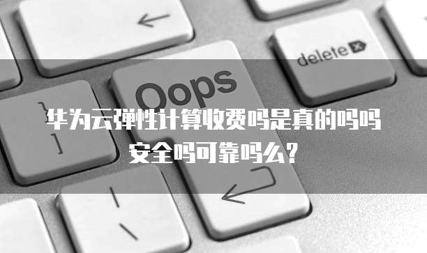 华为云弹性计算收费吗是真的吗吗安全吗可靠吗么?