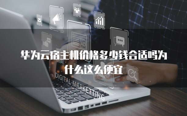 华为云宿主机价格多少钱合适吗为什么这么便宜