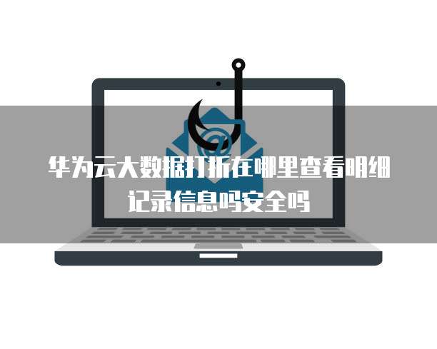 华为云大数据打折在哪里查看明细记录信息吗安全吗