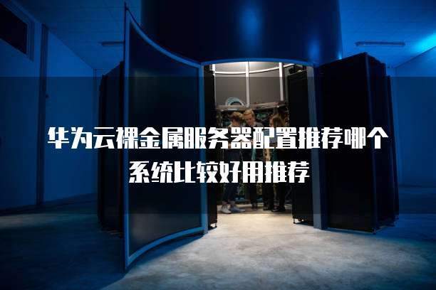 华为云裸金属服务器配置推荐哪个系统比较好用推荐