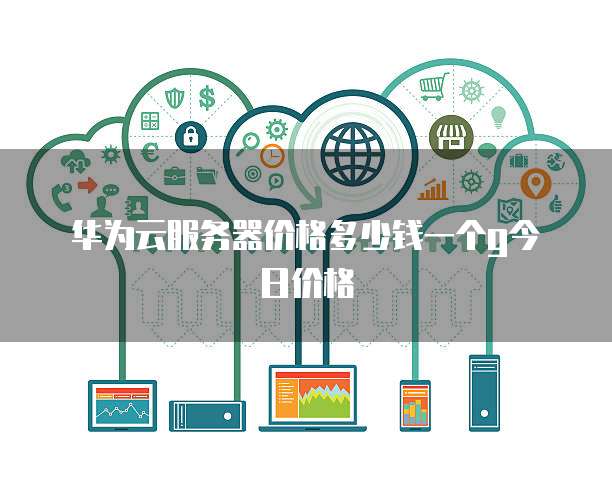 华为云服务器价格多少钱一个g今日价格