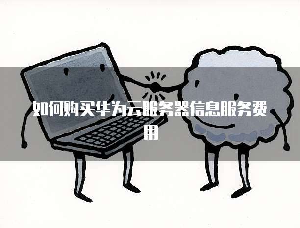 如何购买华为云服务器信息服务费用