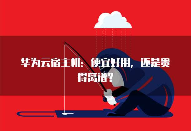 华为云宿主机:便宜好用,还是贵得离谱?