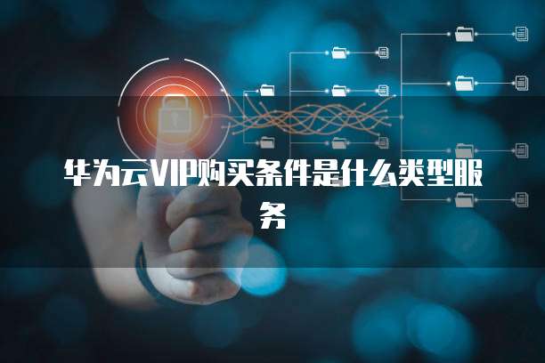 华为云VIP购买条件是什么类型服务