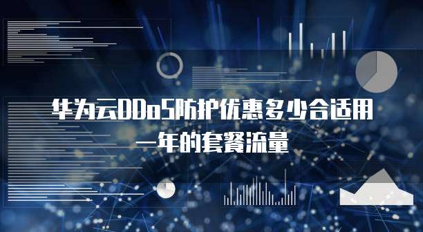 华为云DDoS防护优惠多少合适用一年的套餐流量
