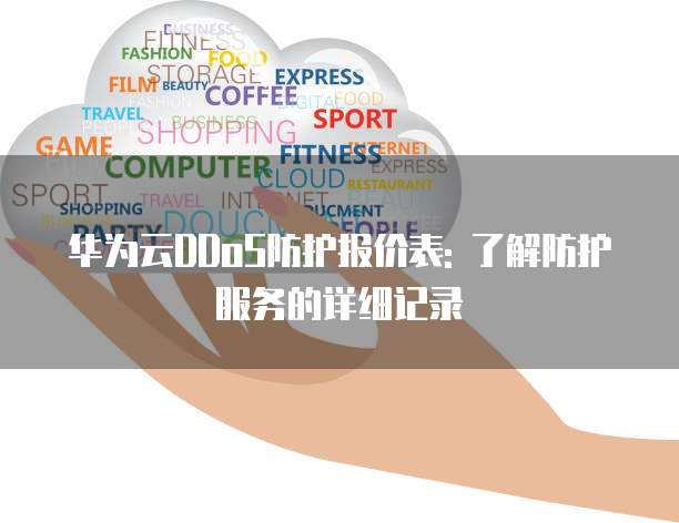 华为云DDoS防护报价表: 了解防护服务的详细记录
