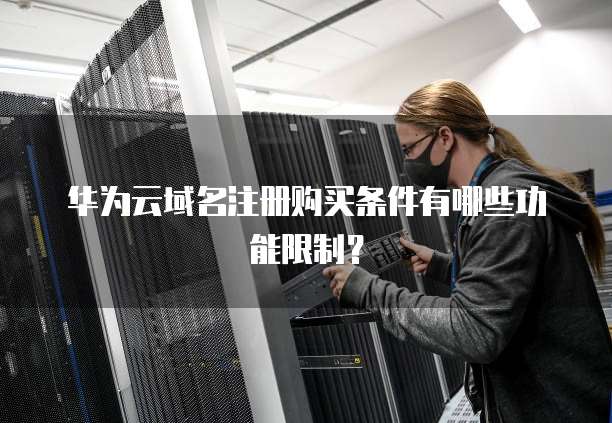 华为云域名注册购买条件有哪些功能限制?