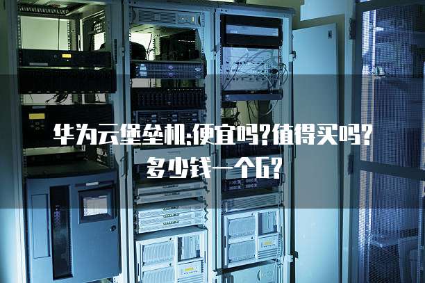 华为云堡垒机:便宜吗?值得买吗?多少钱一个G?