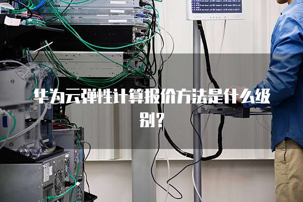 华为云弹性计算报价方法是什么级别？