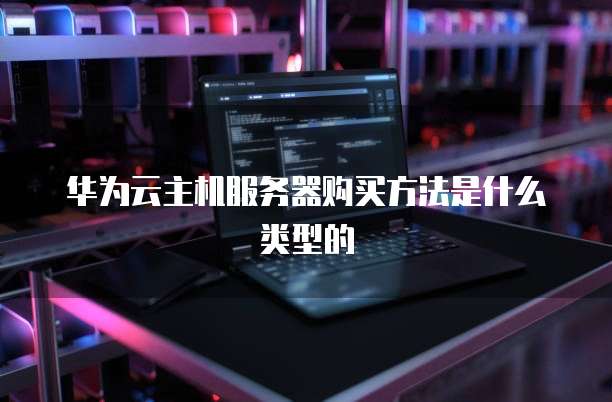 华为云主机服务器购买方法是什么类型的