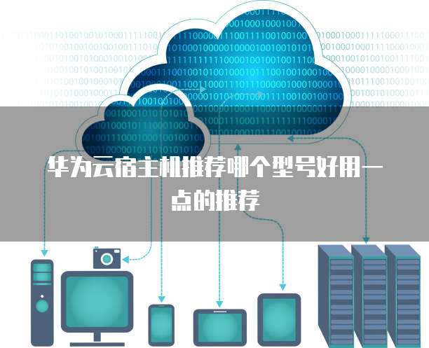 华为云宿主机推荐哪个型号好用一点的推荐