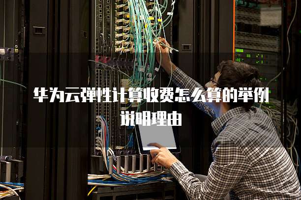 华为云弹性计算收费怎么算的举例说明理由