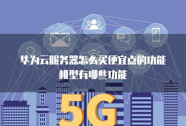华为云服务器怎么买便宜点的功能机型有哪些功能