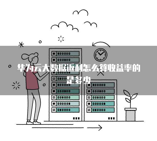 华为云大数据返利怎么算收益率的是多少