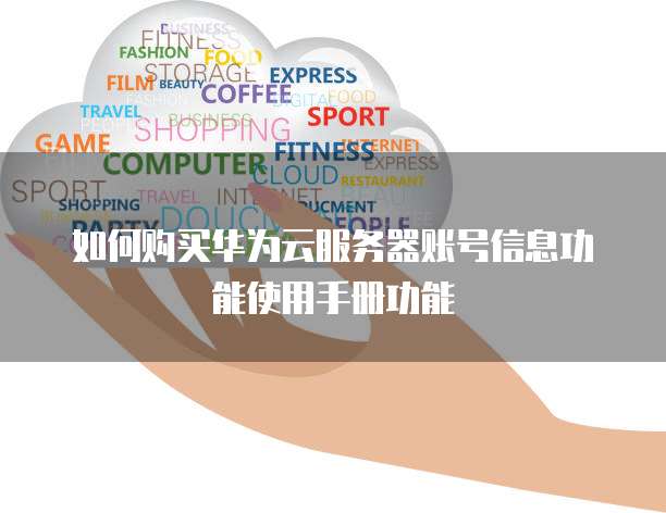 如何购买华为云服务器账号信息功能使用手册功能