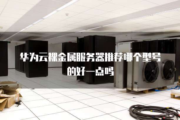 华为云裸金属服务器推荐哪个型号的好一点吗