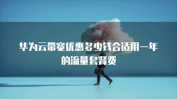 华为云带宽优惠多少钱合适用一年的流量套餐费
