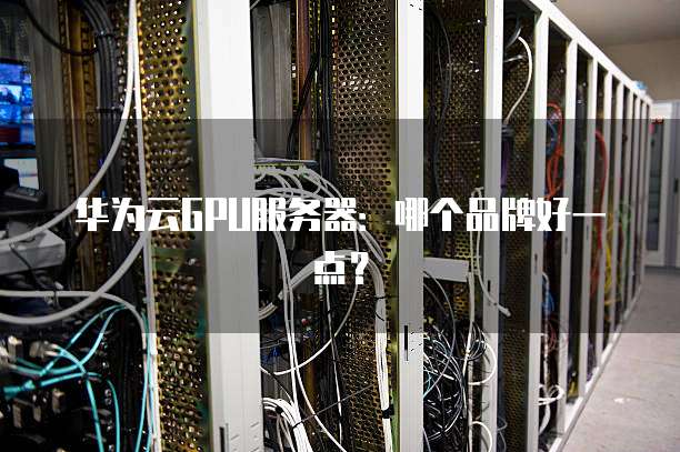 华为云GPU服务器：哪个品牌好一点？