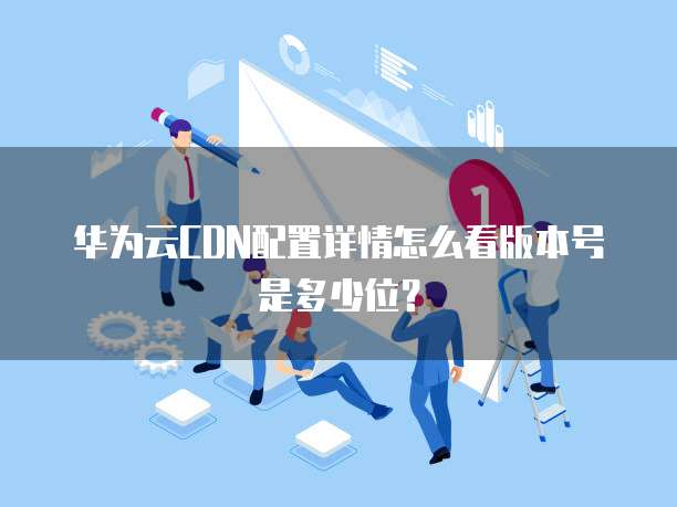 华为云CDN配置详情怎么看版本号是多少位?