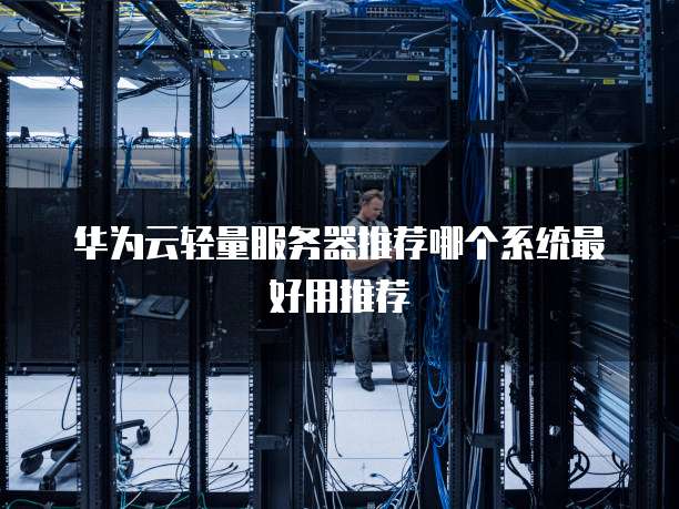 华为云轻量服务器推荐哪个系统最好用推荐