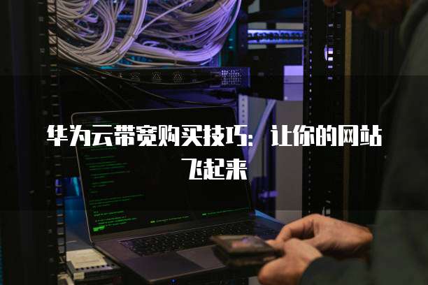 华为云带宽购买技巧：让你的网站飞起来