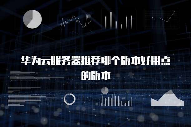 华为云服务器推荐哪个版本好用点的版本