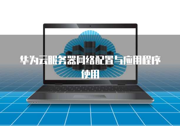 华为云服务器网络配置与应用程序使用