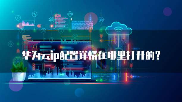 华为云ip配置详情在哪里打开的？