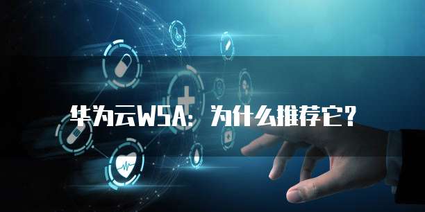 华为云WSA:为什么推荐它?