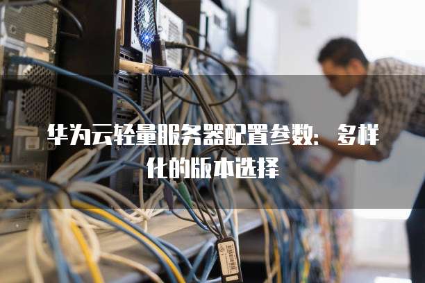 华为云轻量服务器配置参数：多样化的版本选择