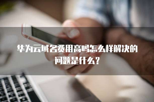 华为云域名费用高吗怎么样解决的问题是什么?
