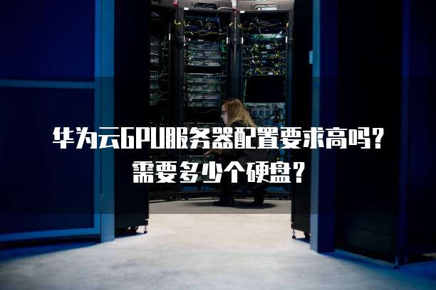 华为云GPU服务器配置要求高吗?需要多少个硬盘?